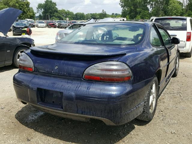 1G2WR12161F166473 - 2001 PONTIAC GRAND PRIX BLUE photo 4