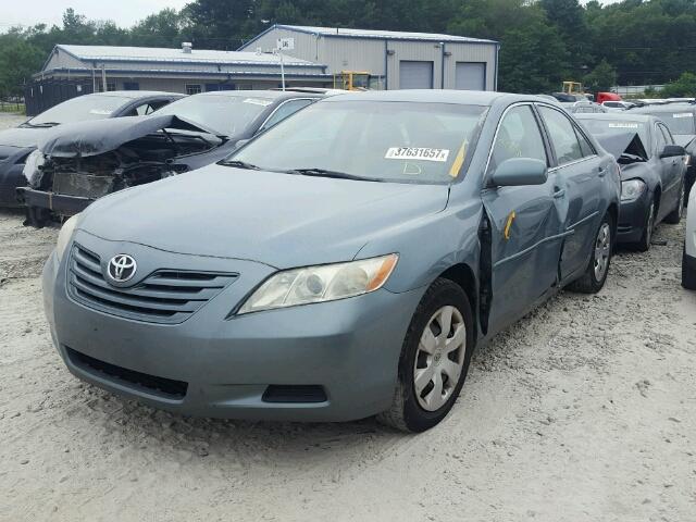 4T1BE46K17U588872 - 2007 TOYOTA CAMRY CE/L GREEN photo 2