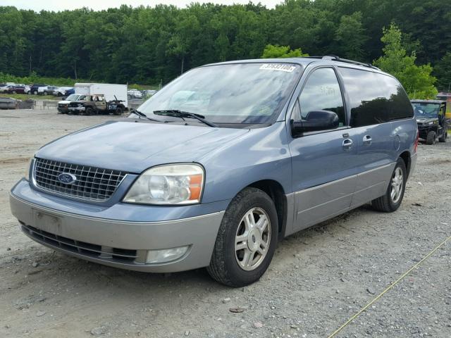 2FMZA58234BA99811 - 2004 FORD FREESTAR L BLUE photo 2