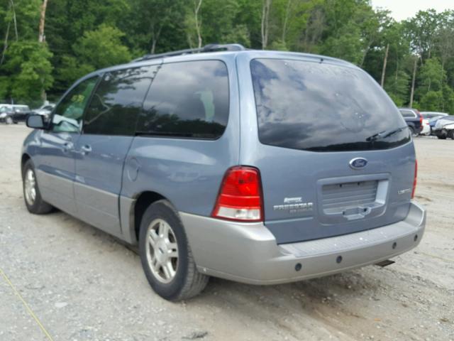 2FMZA58234BA99811 - 2004 FORD FREESTAR L BLUE photo 3