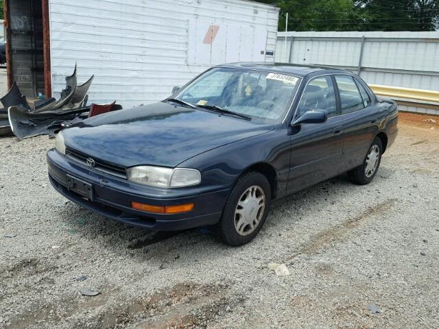 4T1VK13E9NU002712 - 1992 TOYOTA CAMRY XLE GREEN photo 2