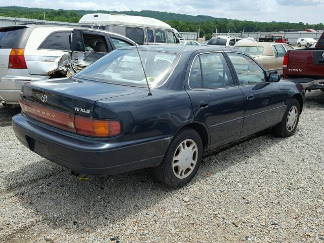 4T1VK13E9NU002712 - 1992 TOYOTA CAMRY XLE GREEN photo 4