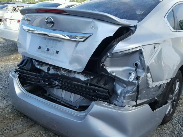 1N4AL3AP9FN362094 - 2015 NISSAN ALTIMA 2.5 SILVER photo 9