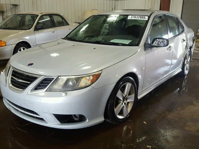 YS3FB49Y591005392 - 2009 SAAB 9-3 2.0T SILVER photo 2