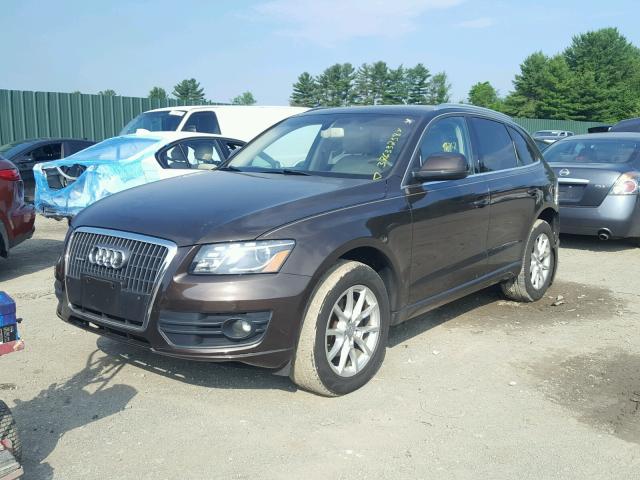 WA1LFAFP6CA094254 - 2012 AUDI Q5 PREMIUM BROWN photo 2