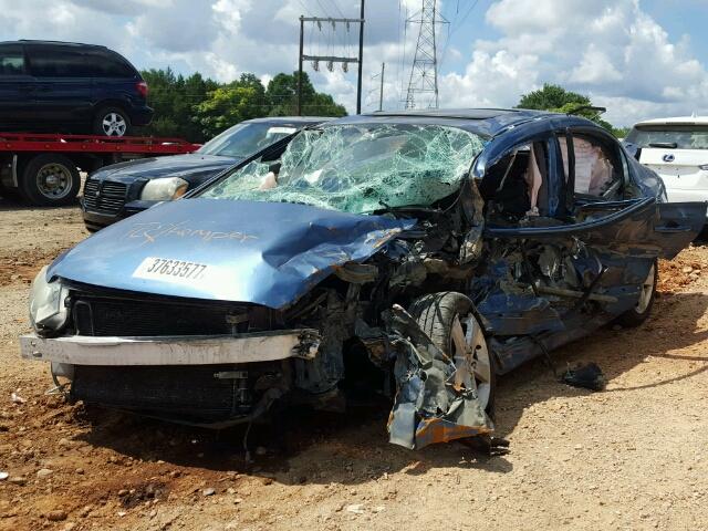 1HGFA168X6L035812 - 2006 HONDA CIVIC EX أزرق صورة 2