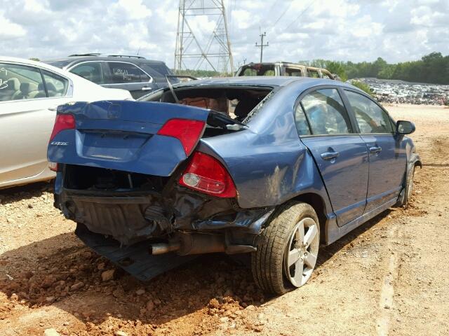 1HGFA168X6L035812 - 2006 HONDA CIVIC EX أزرق صورة 4