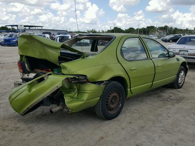 1B3EJ46X3YN120244 - 2000 DODGE STRATUS SE GREEN photo 4