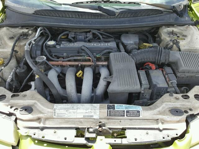 1B3EJ46X3YN120244 - 2000 DODGE STRATUS SE GREEN photo 7