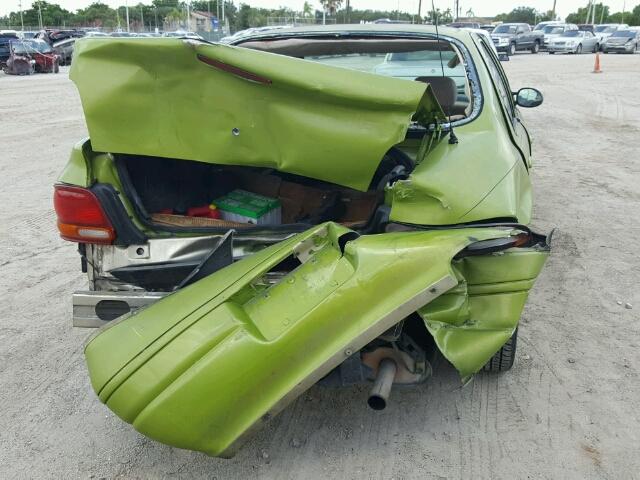 1B3EJ46X3YN120244 - 2000 DODGE STRATUS SE GREEN photo 9