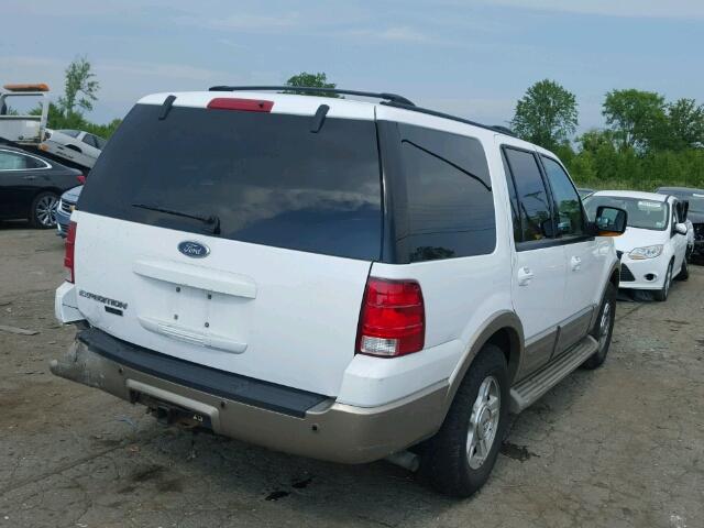 1FMFU18L73LC56332 - 2003 FORD EXPEDITION WHITE photo 4