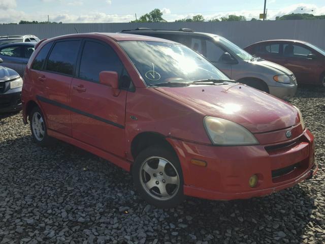 JS2RC61H145253445 - 2004 SUZUKI AERIO SX RED photo 1