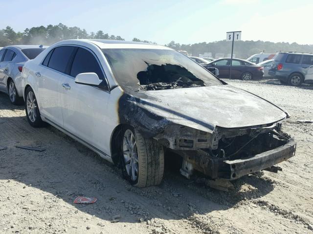 1G1ZE5EUXCF125549 - 2012 CHEVROLET MALIBU LTZ თეთრი ფოტო 1