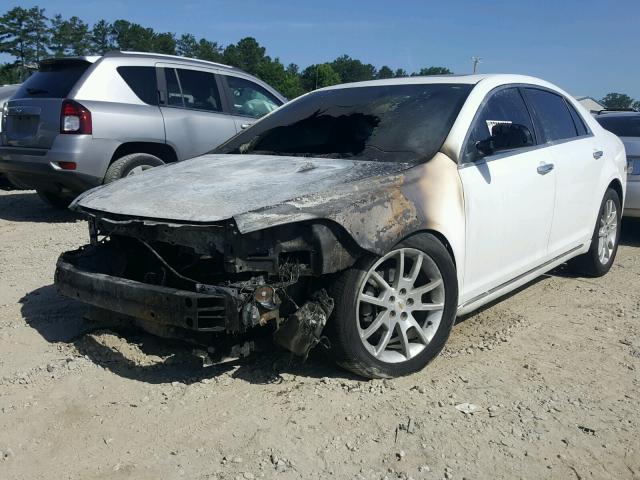 1G1ZE5EUXCF125549 - 2012 CHEVROLET MALIBU LTZ თეთრი ფოტო 2