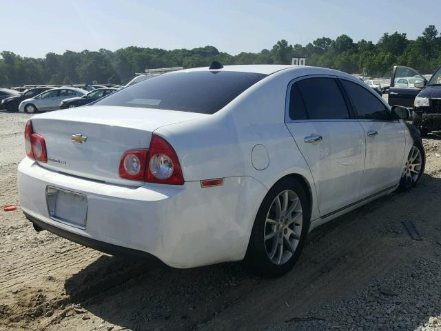 1G1ZE5EUXCF125549 - 2012 CHEVROLET MALIBU LTZ თეთრი ფოტო 4