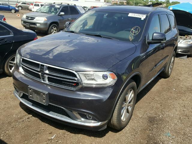 1C4RDJDG4EC501701 - 2014 DODGE DURANGO LI CHARCOAL photo 2