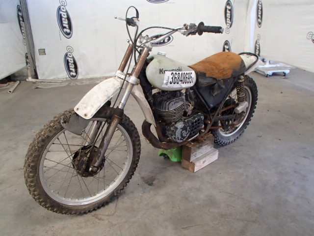 K5901781 - 1974 KAWASAKI 450 GREEN photo 2