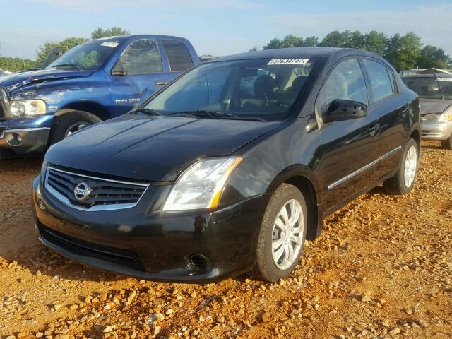 3N1AB6AP7BL686091 - 2011 NISSAN SENTRA 2.0 BLACK photo 2