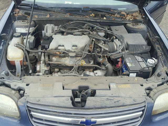 1G1NE52J5Y6134868 - 2000 CHEVROLET MALIBU LS ლურჯი ფოტო 7