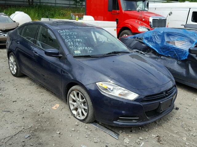 1C3CDFBA7DD258870 - 2013 DODGE DART SXT BLUE photo 1