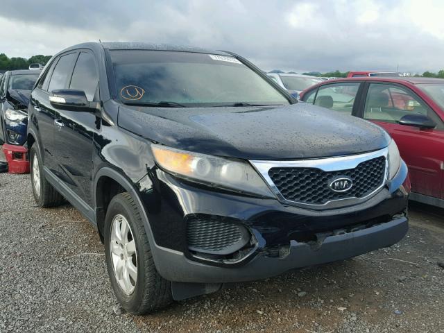 5XYKT3A12BG048573 - 2011 KIA SORENTO BA BLACK photo 1