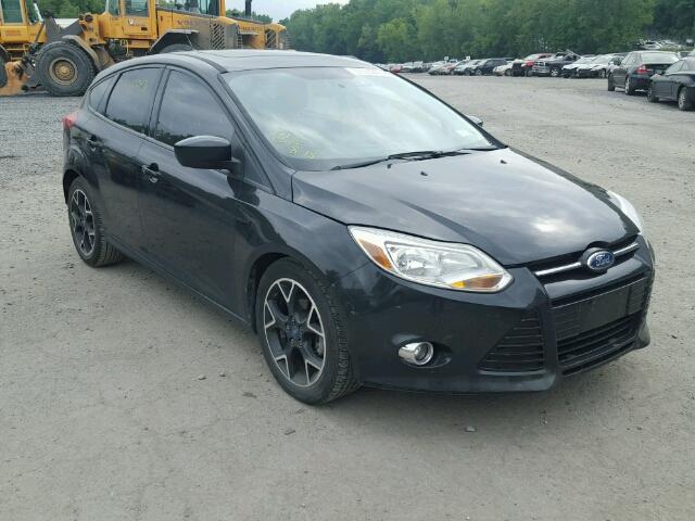 1FAHP3K21CL150044 - 2012 FORD FOCUS SE BLACK photo 1