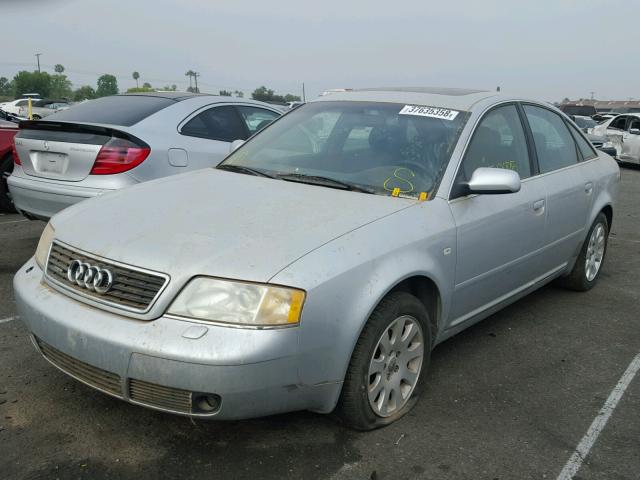 WAUEH64B51N052092 - 2001 AUDI A6 2.8 QUA SILVER photo 2