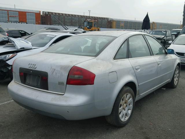 WAUEH64B51N052092 - 2001 AUDI A6 2.8 QUA SILVER photo 4