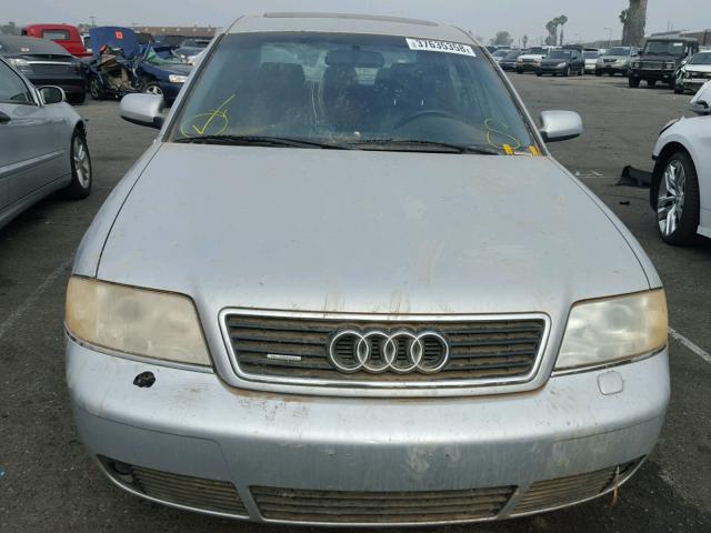 WAUEH64B51N052092 - 2001 AUDI A6 2.8 QUA SILVER photo 9