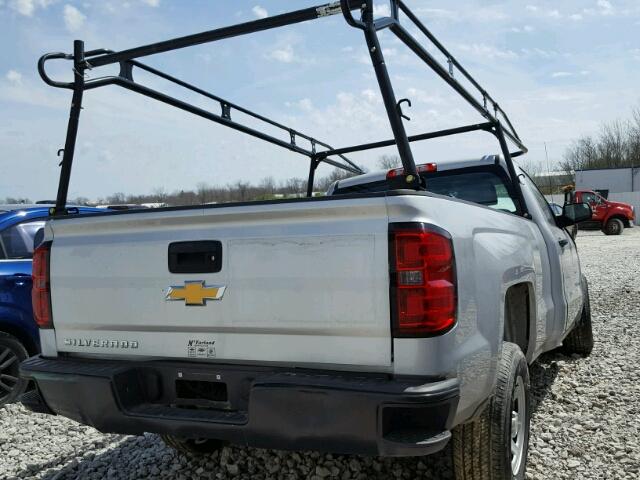 1GCNCPEH9EZ353666 - 2014 CHEVROLET SILVERADO SILVER photo 4