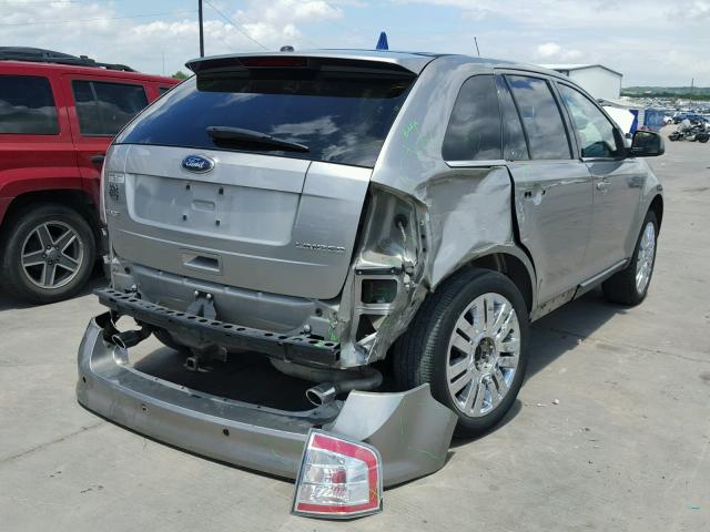 2FMDK39CX8BA57418 - 2008 FORD EDGE LIMIT GRAY photo 4