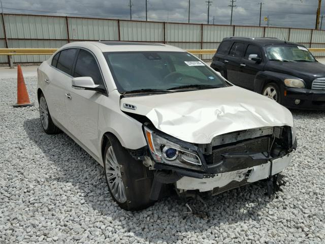 1G4GF5G35EF155265 - 2014 BUICK LACROSSE T WHITE photo 1