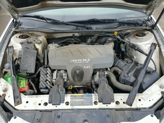 2G2WP522151257637 - 2005 PONTIAC GRAND PRIX SILVER photo 7