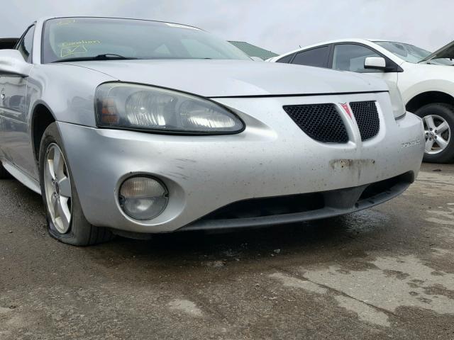 2G2WP522151257637 - 2005 PONTIAC GRAND PRIX SILVER photo 9
