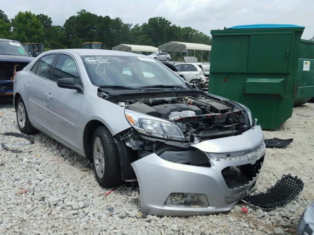 1G11B5SLXFU152462 - 2015 CHEVROLET MALIBU LS SILVER photo 1