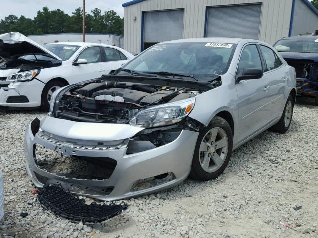 1G11B5SLXFU152462 - 2015 CHEVROLET MALIBU LS SILVER photo 2
