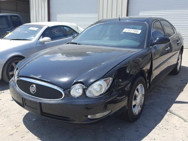 2G4WC532651264536 - 2005 BUICK LACROSSE C BLACK photo 2