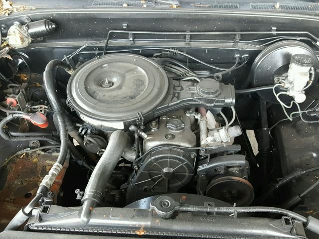 4S1CL11L4N4214260 - 1992 ISUZU CONVENTION BLACK photo 7