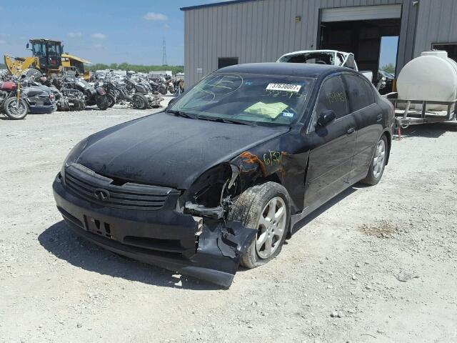 JNKCV51E63M335734 - 2003 INFINITI G35 BLUE photo 2