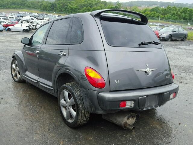 3C8FY78G04T354119 - 2004 CHRYSLER PT CRUISER GRAY photo 3