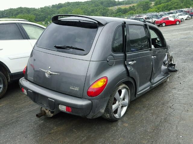 3C8FY78G04T354119 - 2004 CHRYSLER PT CRUISER GRAY photo 4