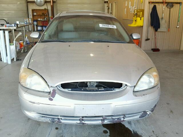 1FAFP55U51G187894 - 2001 FORD TAURUS SES GRAY photo 9