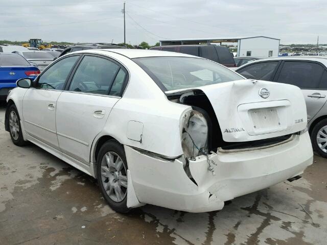 1N4AL11D95C278863 - 2005 NISSAN ALTIMA S WHITE photo 3