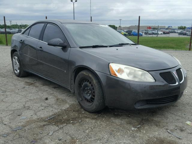 1G2ZF58B974154335 - 2007 PONTIAC G6 VALUE L GRAY photo 1