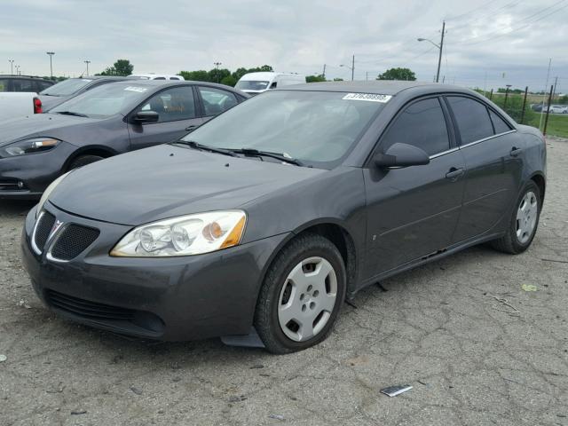 1G2ZF58B974154335 - 2007 PONTIAC G6 VALUE L GRAY photo 2