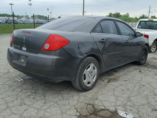 1G2ZF58B974154335 - 2007 PONTIAC G6 VALUE L GRAY photo 4