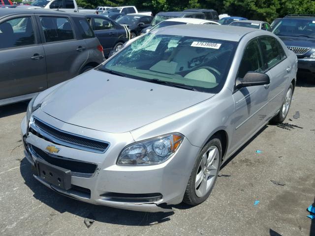 1G1ZB5E16BF136903 - 2011 CHEVROLET MALIBU LS SILVER photo 2