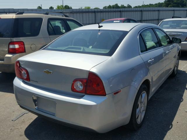 1G1ZB5E16BF136903 - 2011 CHEVROLET MALIBU LS SILVER photo 4