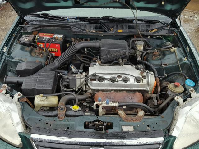 2HGEJ6611XH530975 - 1999 HONDA CIVIC BASE GREEN photo 7