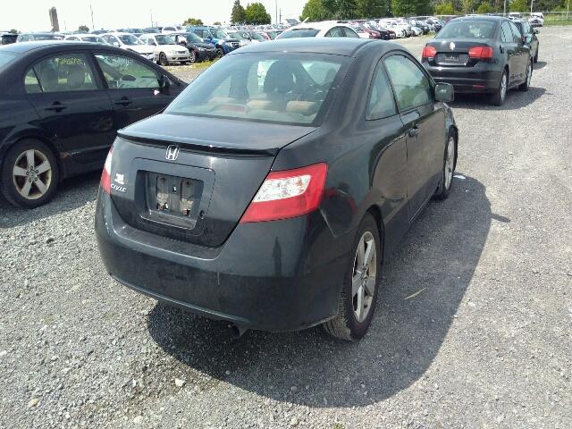 2HGFG12846H003682 - 2006 HONDA CIVIC EX შავი ფოტო 4